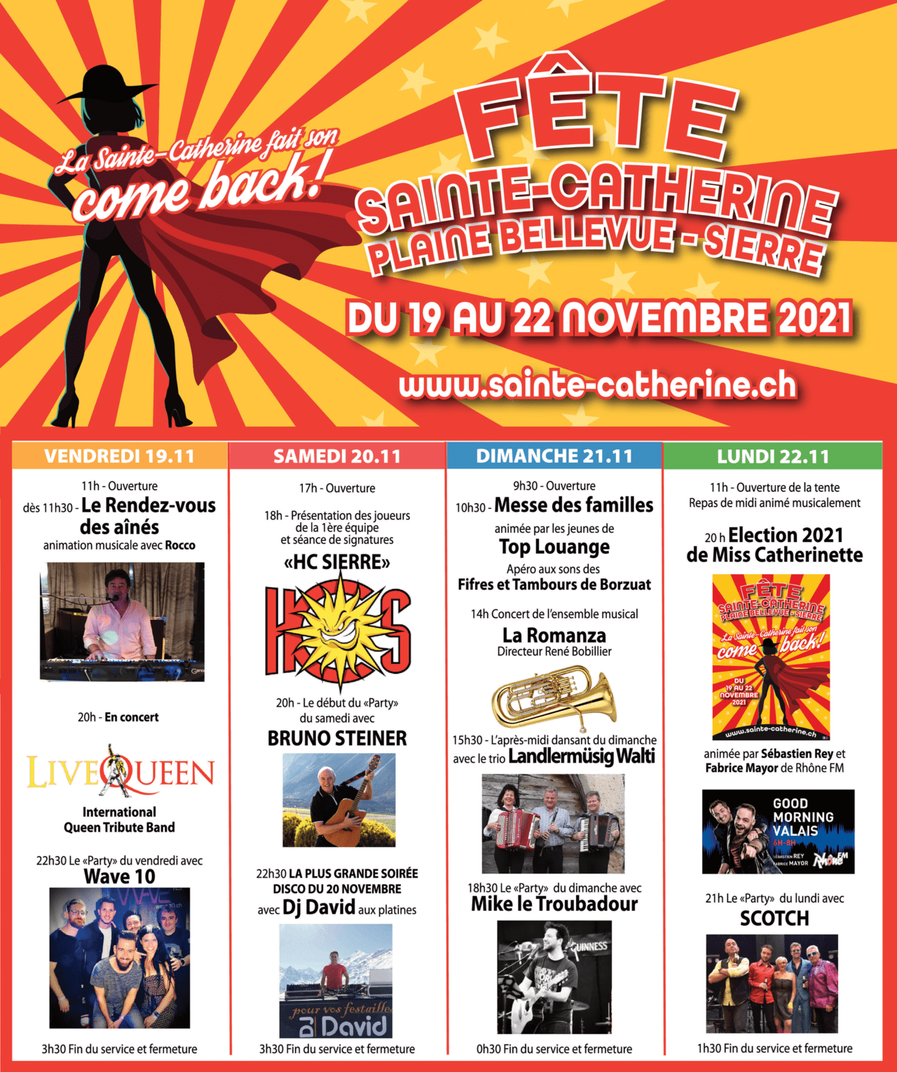 Fête de la St Catherine Sierre